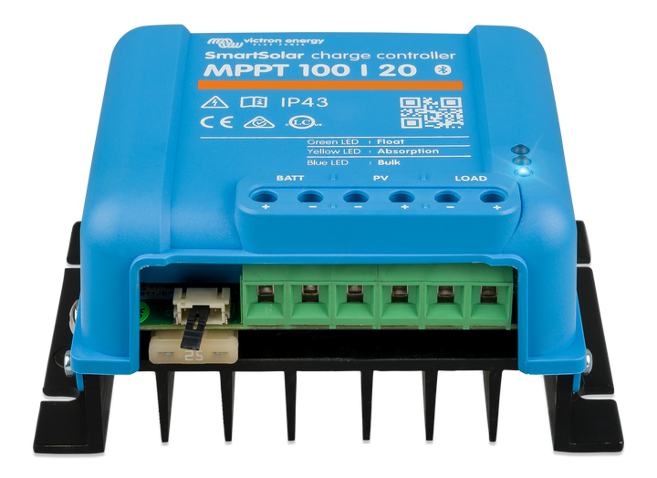 SmartSolar charge controller MPPT 100/20 (front)