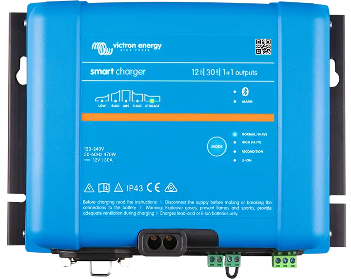 Victron Smart IP43 Charger 12v/50A (1+1)