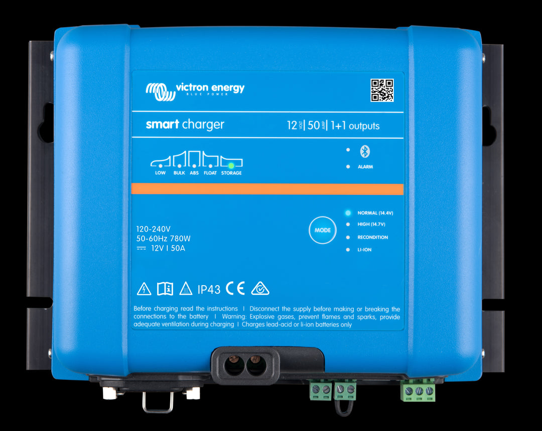 Victron Smart IP43 Charger 12v/50A (1+1)