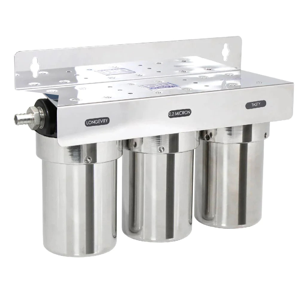 Blu Tech Trio 3-Stage Fixed Mounted Water Filtration System
