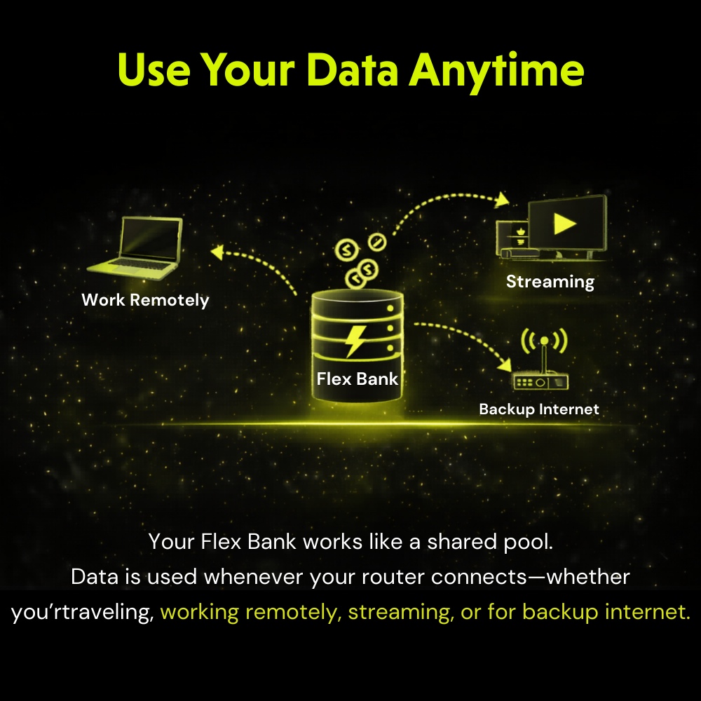 RoamLink Flex - 20GB/mo Multi-Carrier Data Plan