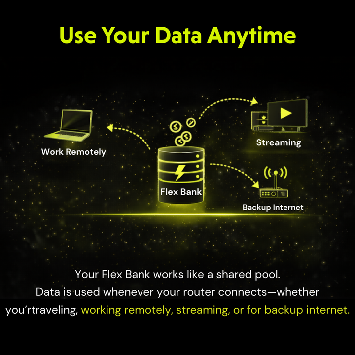 RoamLink Flex - 20GB/mo Multi-Carrier Data Plan