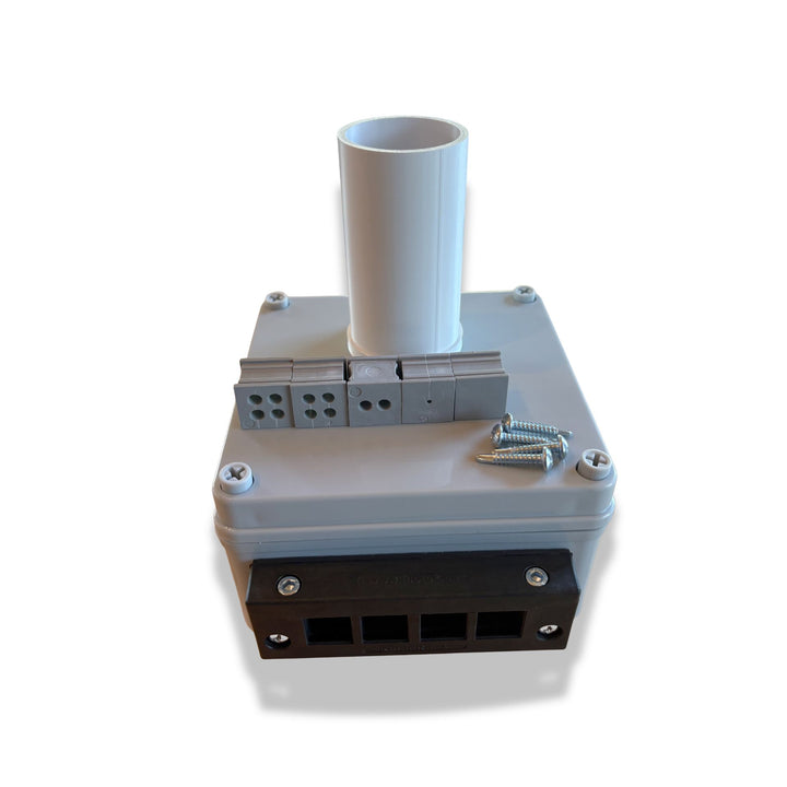 Mid Size Cable Entry Roof Box For Cellular, WiFi, Starlink, Solar for up to 16 Cables