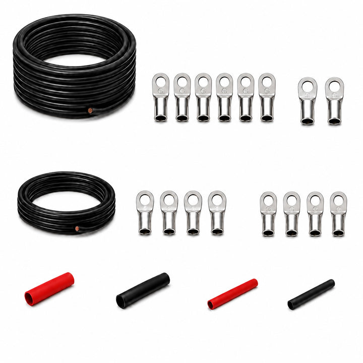 Off-Grid Power Essentials Series Wiring Kit (Single Inverter)