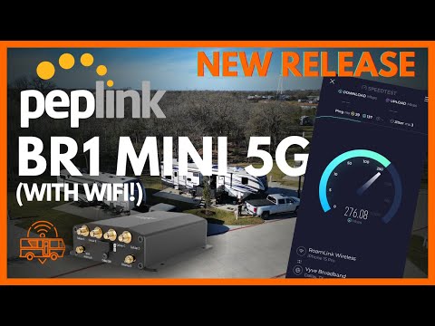 Peplink MAX BR1 MINI 5G HW3 Mobile Router w/ WiFi (x62)