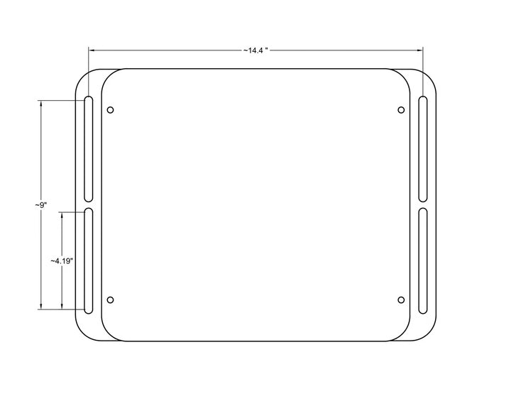 Starlink Mini Mount Rack Mount Adaptor