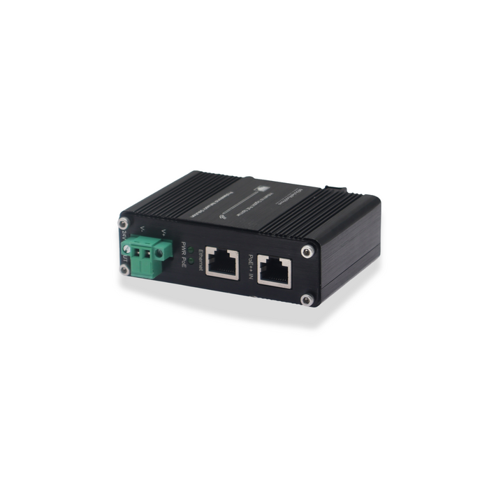 PoE Splitter outputs 24v DC | Gb Ethernet Passthrough
