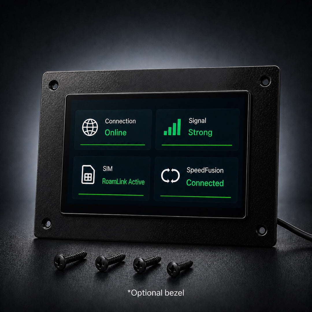 ToughDisplay™ 2.8” Touchscreen Controller & Monitoring Display for Peplink Routers