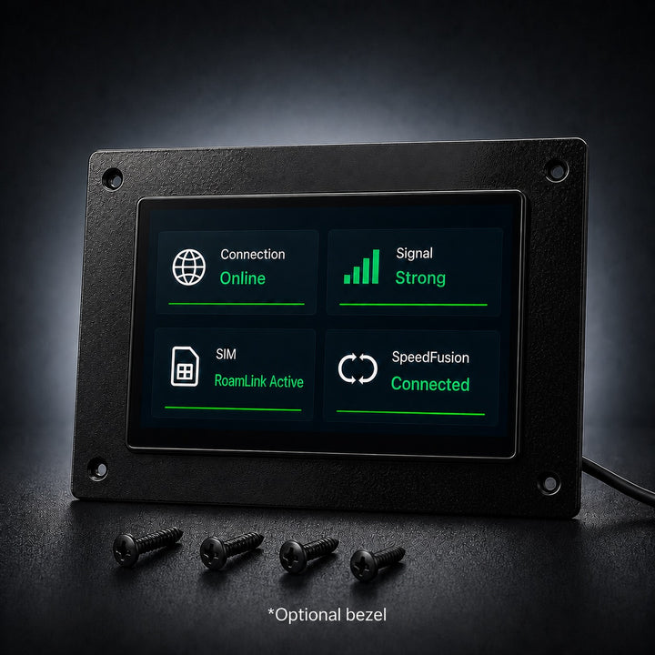 ToughDisplay™ 2.8” Touchscreen Controller & Monitoring Display for Peplink Routers