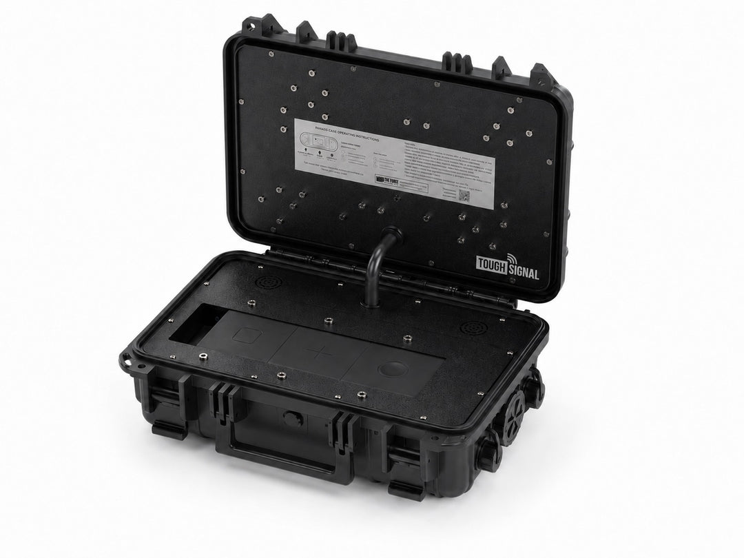 ToughSignal Basecamp Portable 5G Connectivity Case with Peplink BR1 Pro 5G X65, Battery & RoamLink
