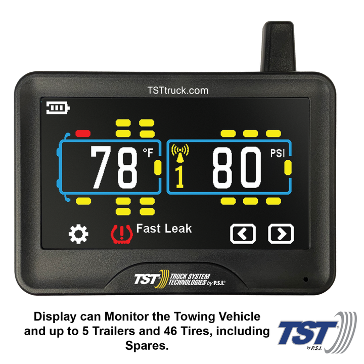 TST 770 Series Color Touch Screen TPMS Display
