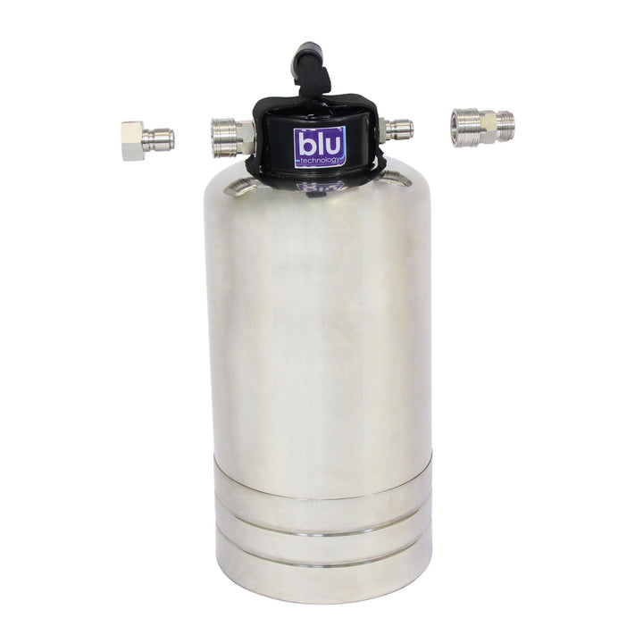 Blu Tech Elite Portable Water Softener, 16,000 Grain, Stainless Steel