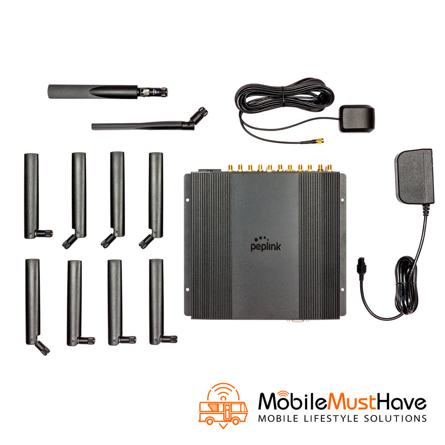 Pepwave MAX BR2 Pro Dual 5G/CAT-20 Mobile Router, WIFI 6, 4 Port Switch ...