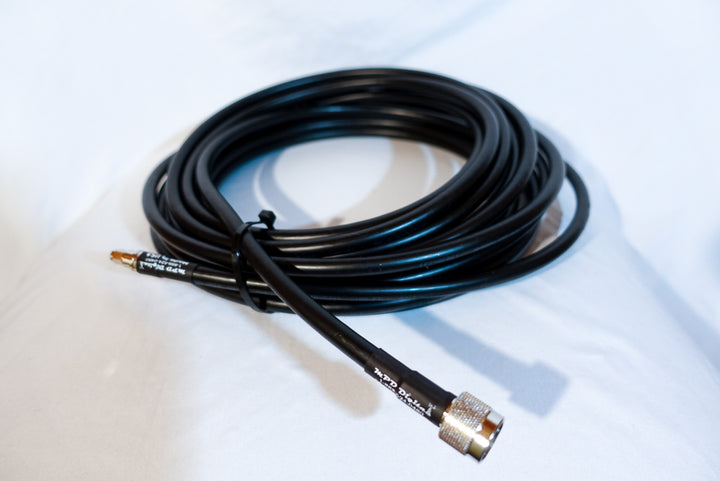 RP-SMA Male to Type N Male Ultra Low Loss CNT-400 50 Ohm Cable (LMR-400 Equivalent)