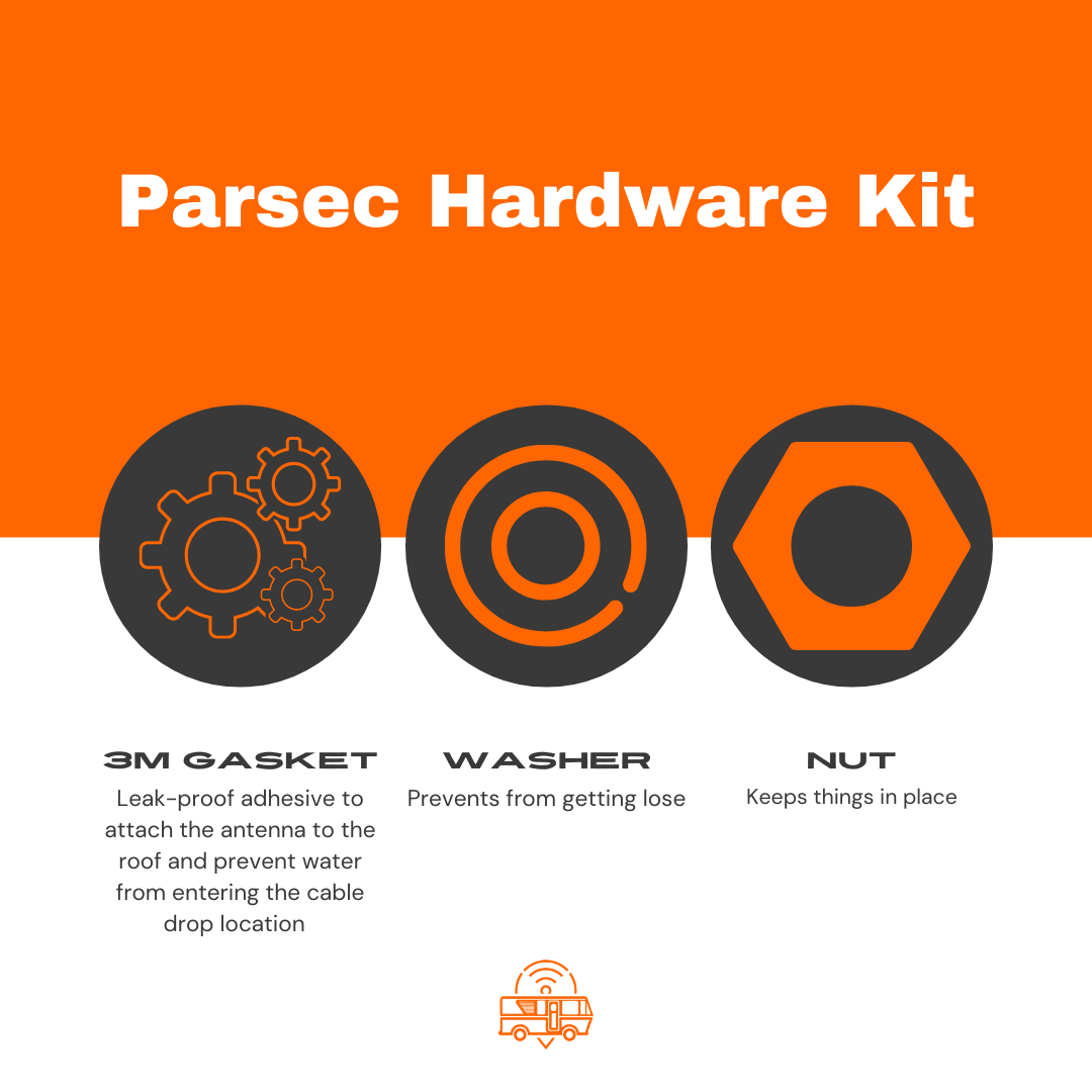 Parsec Husky Standard Mount Conversion Kit