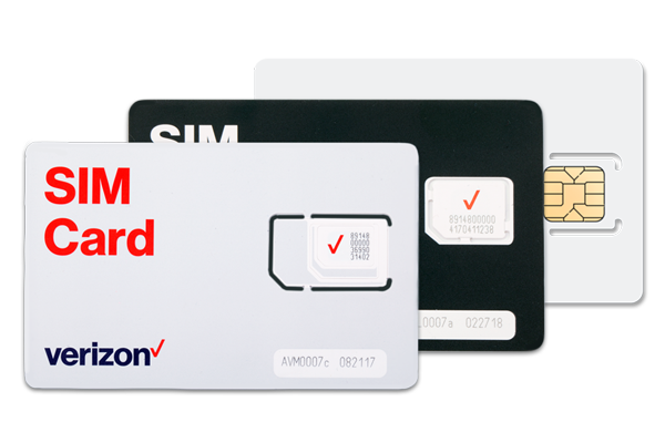 Verizon Multi-Sim Card - Non-Activated Sim Card Supporting Nano, Micro and Standard Sim Devices