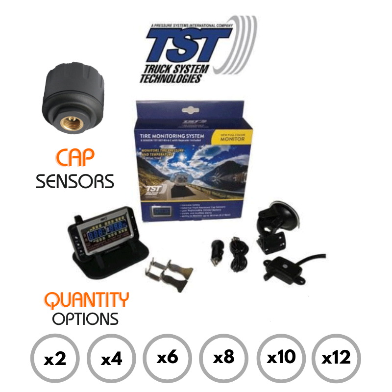 TST Tire Pressure Monitoring System With Cap Sensors – MobileMustHave.com