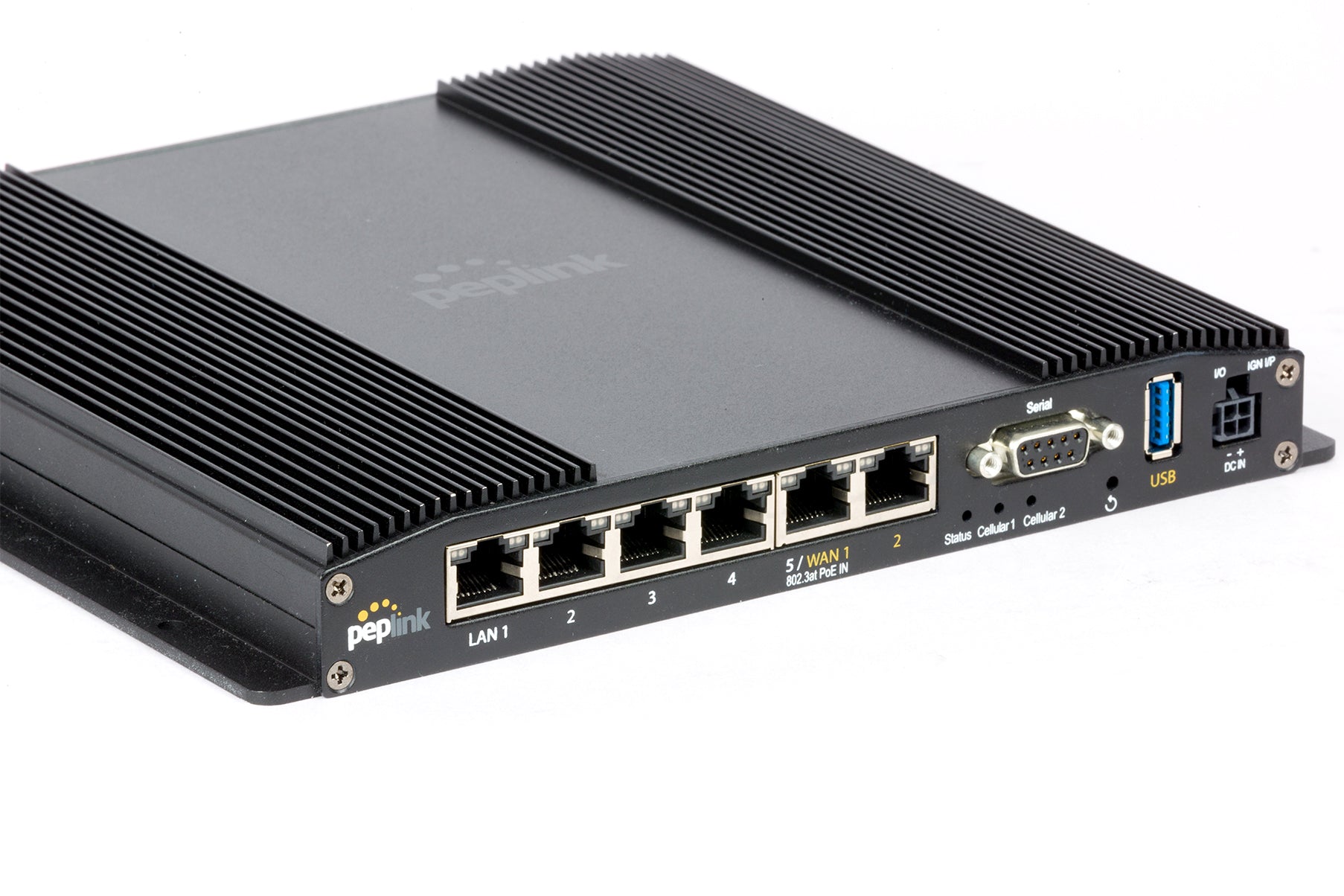 Pepwave MAX BR2 Pro Dual 5G/CAT-20 Mobile Router, WIFI 6, 4 Port
