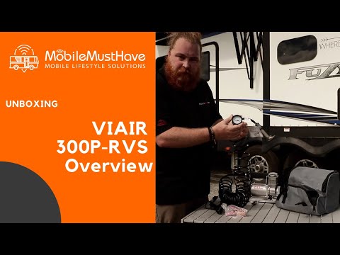 VIAIR 300P Air Compressor Kit, 12-Volt(12v) DC Portable Tire