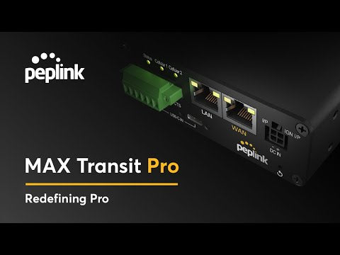 Peplink MAX Transit Pro Dual Modem Router (Global APAC & EMEA)
