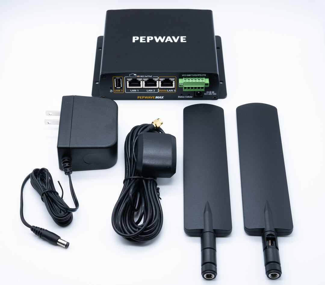 Peplink MAX BR1 ENT Router with Cat 6 LTE Advanced Modem
