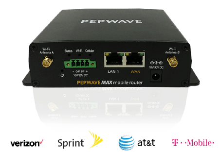 Peplink MAX BR1 MK2 Router with Cat 6 LTE Advanced Modem