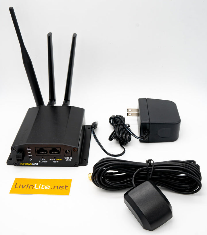 Peplink MAX BR1 MINI LTEA Mobile Router (Certified Pre-Owned)
