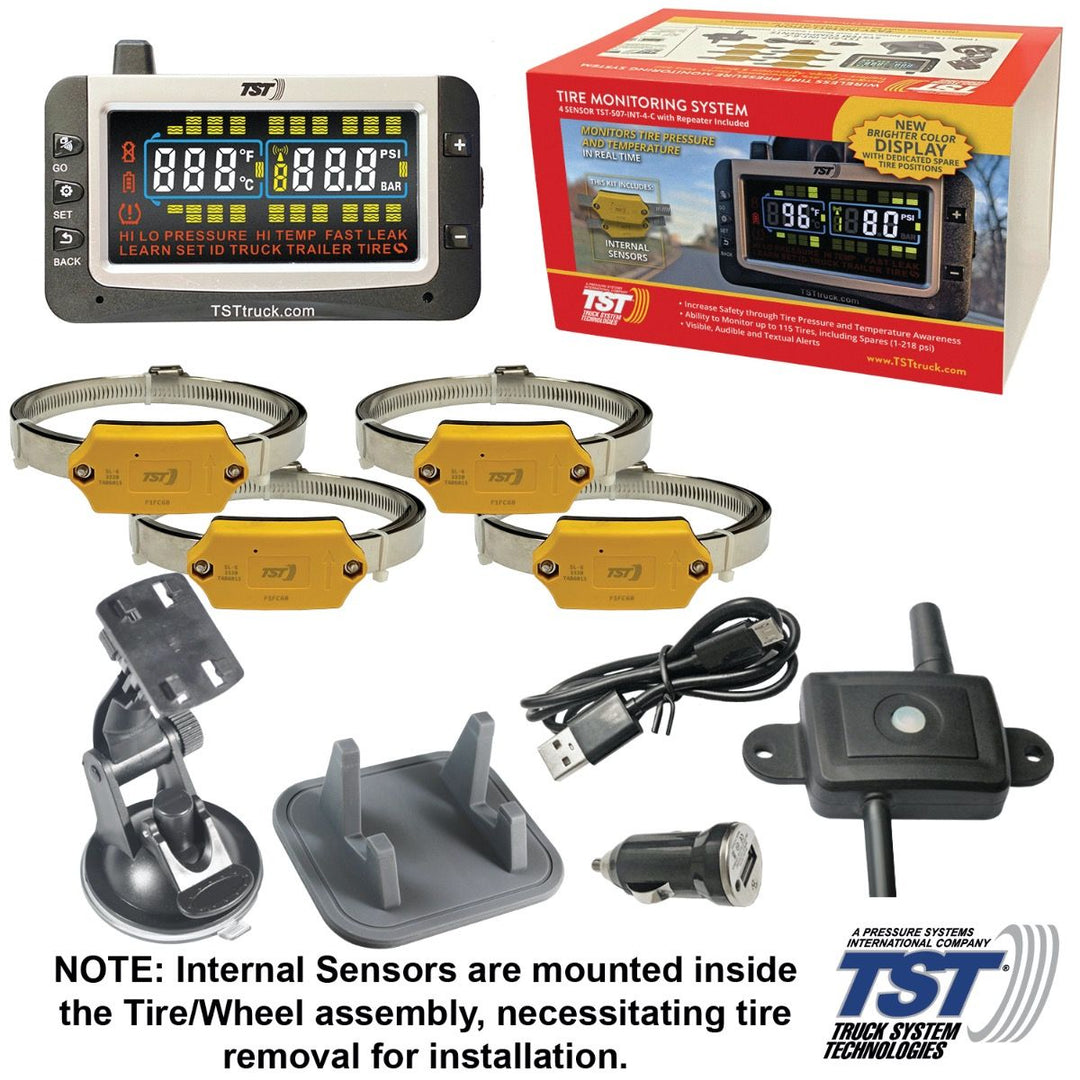 TST Tire Pressure Monitoring System With Internal Sensors