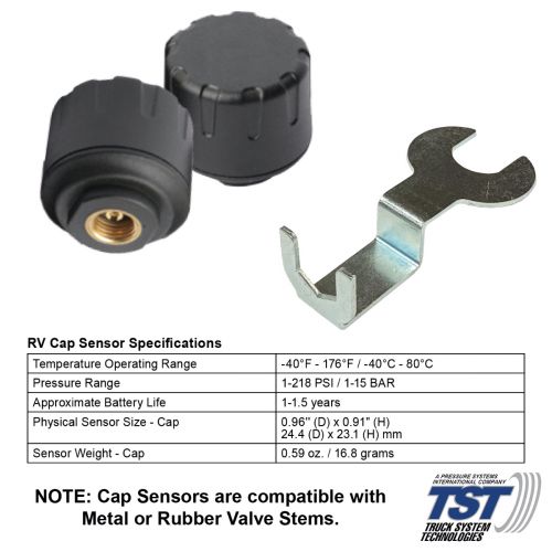 TST 507 Series RV Cap Sensors (2 Pack)