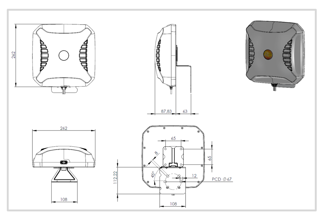 Poynting XPOL 5G Directional Antenna (Global)